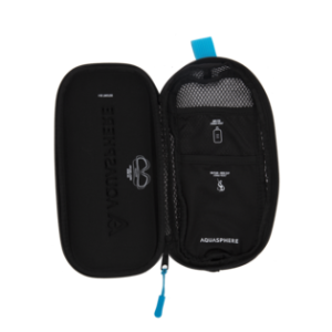 MASK CASE BLACK LIGHT BLUE