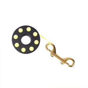 Reel 50m Gelb mit Doppelender